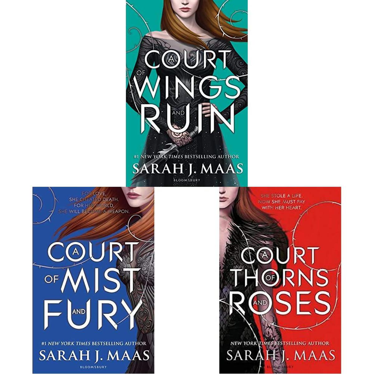 A Court of Thorns and Roses Series 3 Books Set: A Court of Wings and Ruin , A Court of Mist and Fury & A Court of Thorns and Roses - Paperback