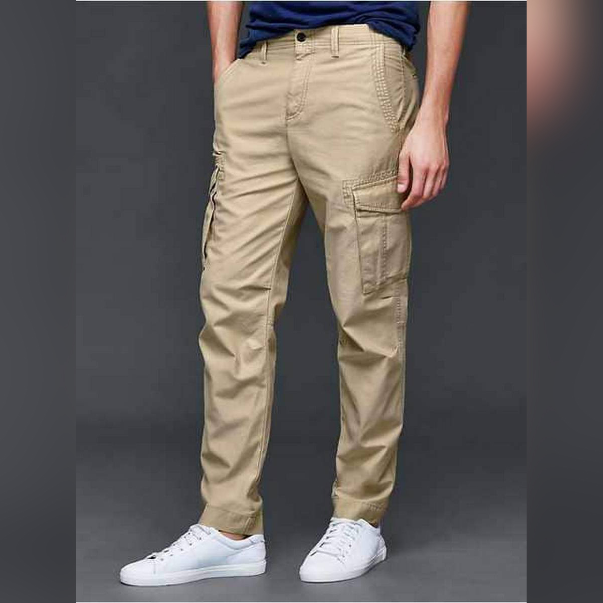 Twill Cargo/Mobile Pant For Men: Buy 