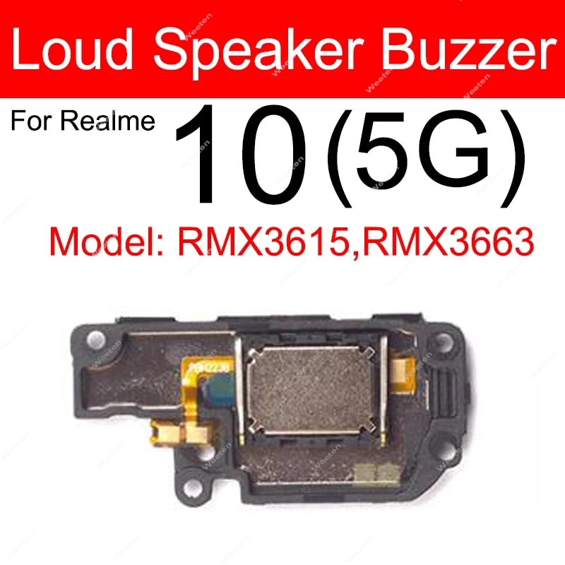 For Realme 10 10 Pro Plus 11 Pro Plus 5G Loud Speaker Buzzer Ringer Flex Cable Repalcement. 