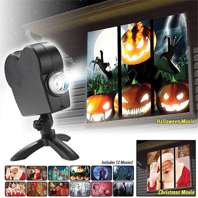 Christmas Halloween Laser Projector Mini Window Home Theater Projector,  Plug Type:UK Plug: Buy Online at Best Prices in Bangladesh | Daraz.com.bd