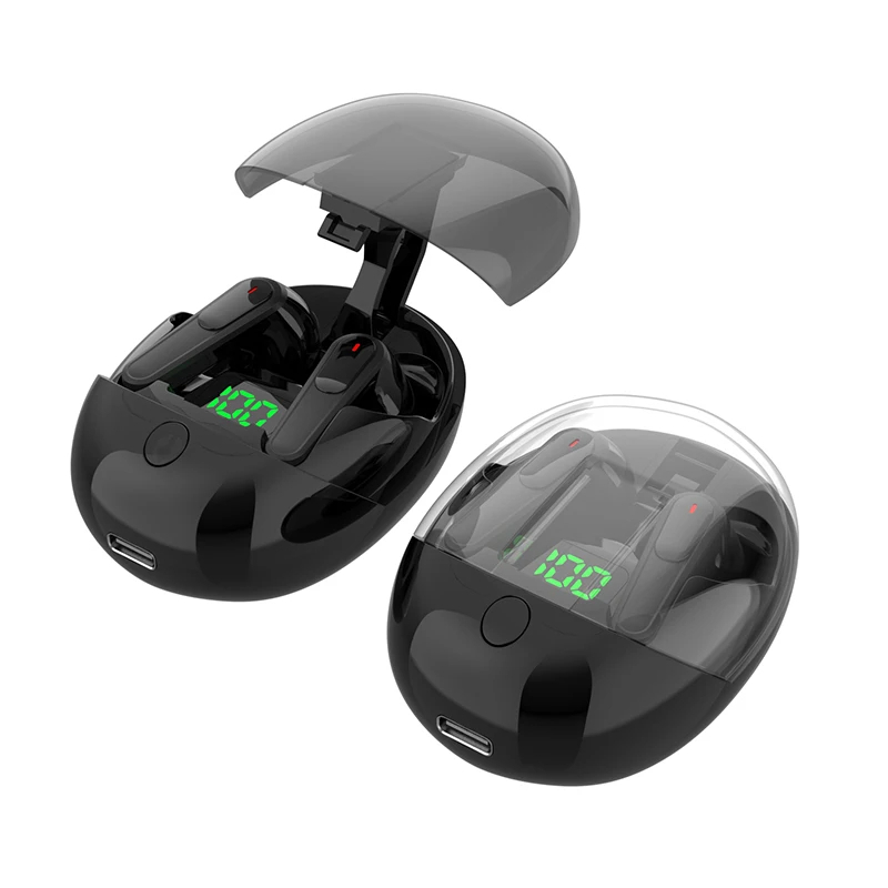 PRO ONE TWS Bluetooth 5.3 Wireless Earbuds Stereo Sound Earphones Led Power Display Gaming Headsets Noise Cancelling Headphones with Charging Case-Time Square. 