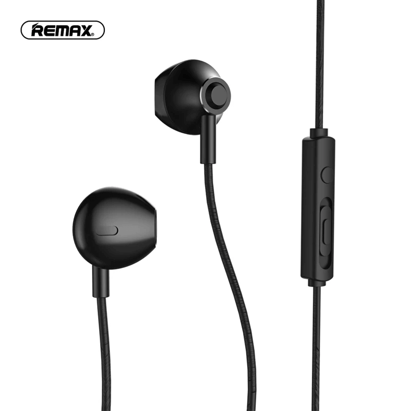 Remax Rm-711 ওয়্যার কন্ট্রোলড ইয়ারপ্লাগ টাইপ ইয়ারফোন(Null) - Headphone. 