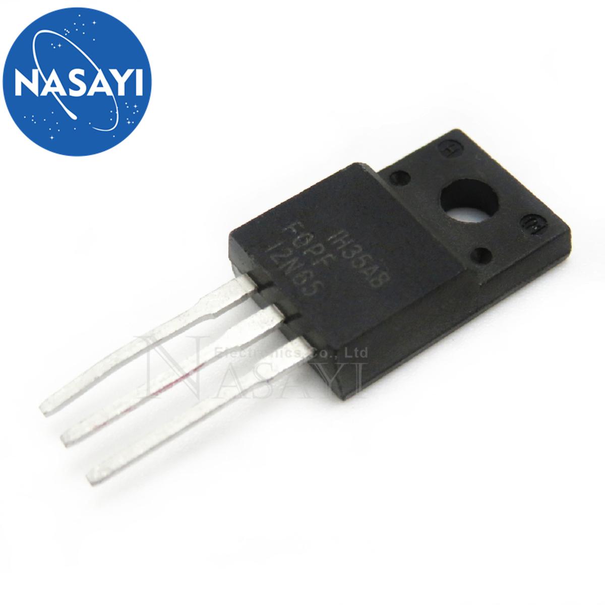 10PCS FQPF12N65 12N65 TO-220F