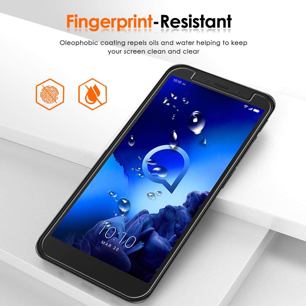 【VisioN Shop】Order message mobile model  1-3 Pcs Full Tempered Glass For Alcatel 1C 1X 3L 3X 3C 2019 for Alcatel 1B 1S 1A 1V 3X 2020 Screen Protector tempered. 