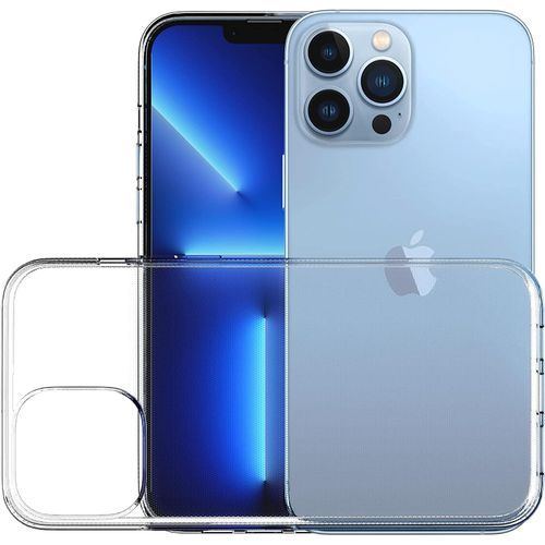iPhone 14 Pro Max Transparent Soft & Flexible TPU Mobile Back Cover