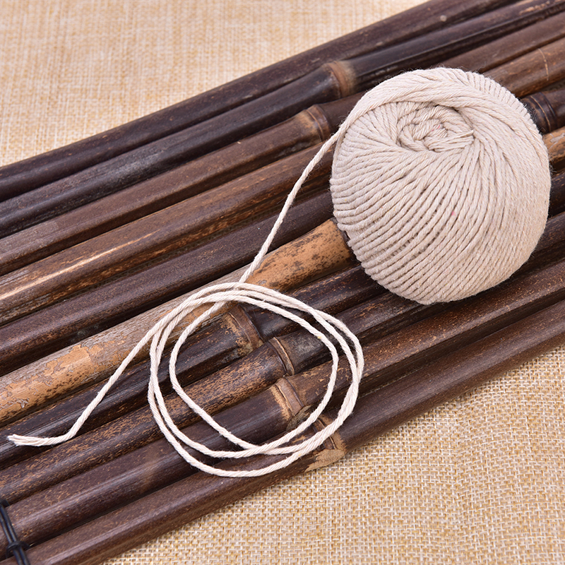 Cooking Tools Butcher's Cotton Twine Meat Barbecue Strings Meat Sausage Tie Rope. 