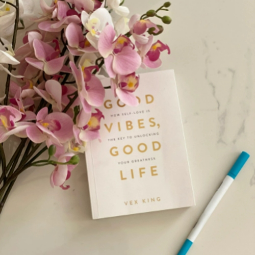 Good Vibes, Good Life: How Self-Love Is the Key to Unlocking Your Greatness  (  Book by Vex King  )   ( Premium Paper and Matte Cover ). 