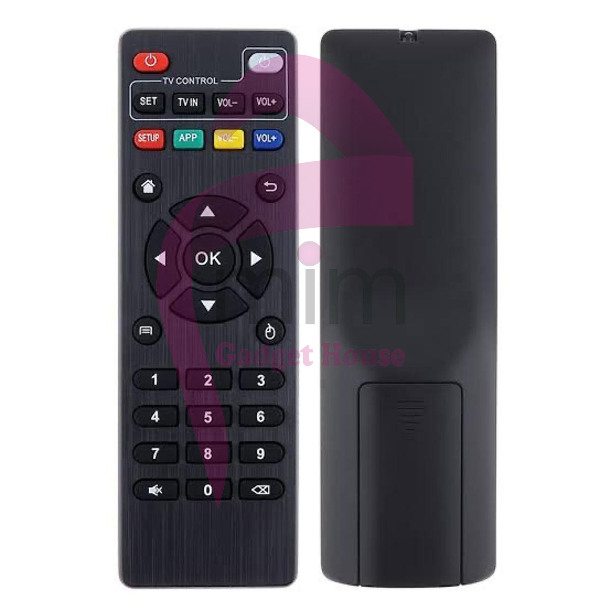 Master Remote Control For MXQ, MXQ Pro, 4K 8K TX9Pro, X96, X99, TX3min, TX6, H10 max,T95X, T95M, T95N Android Smart TV Box. 