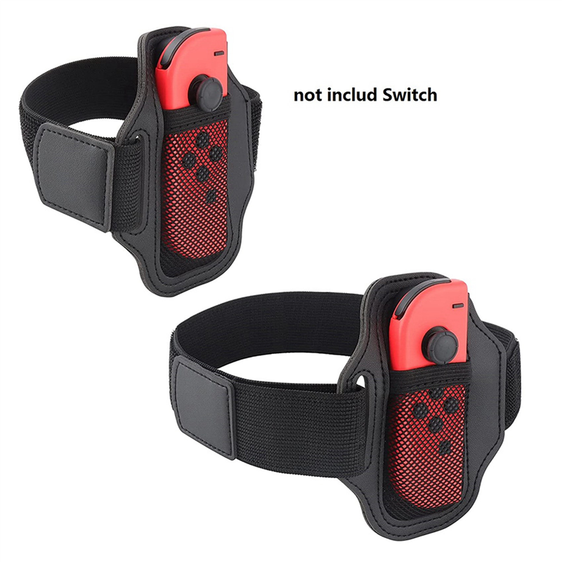 NAMUNY Leg Straps for Nintendo Switch Sports Games,4 Pack Leg Bands for Switch/Switch OLED Joy con Controllers Sports Accessory. 