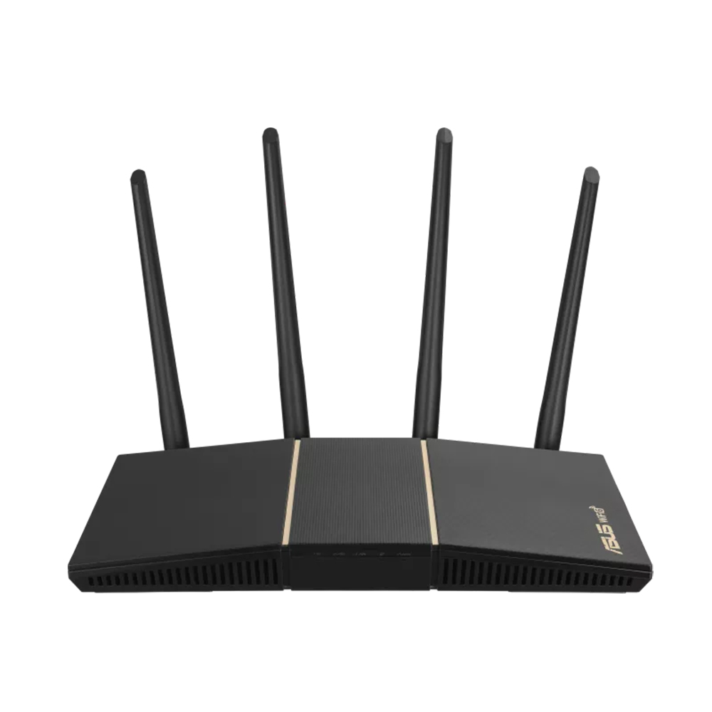 ASUS RT-AX57 AX3000 Dual Band WiFi 6 Router -  Antenna: External antenna x 4 - Band: 2.4GHz, 5GHz - Mbps: 2402 Mbps+ 574 Mbps - 4 Antenna - Best router. 