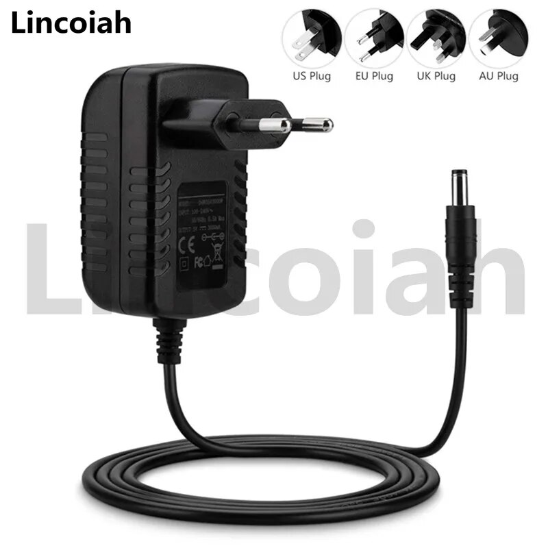 Power Supply AC/DC Adapter Charger for Alexa Echo Spot, Echo Dot (3rd Gen and 4th Gen), Fire TV Cube, Show 5, Dot with Clock