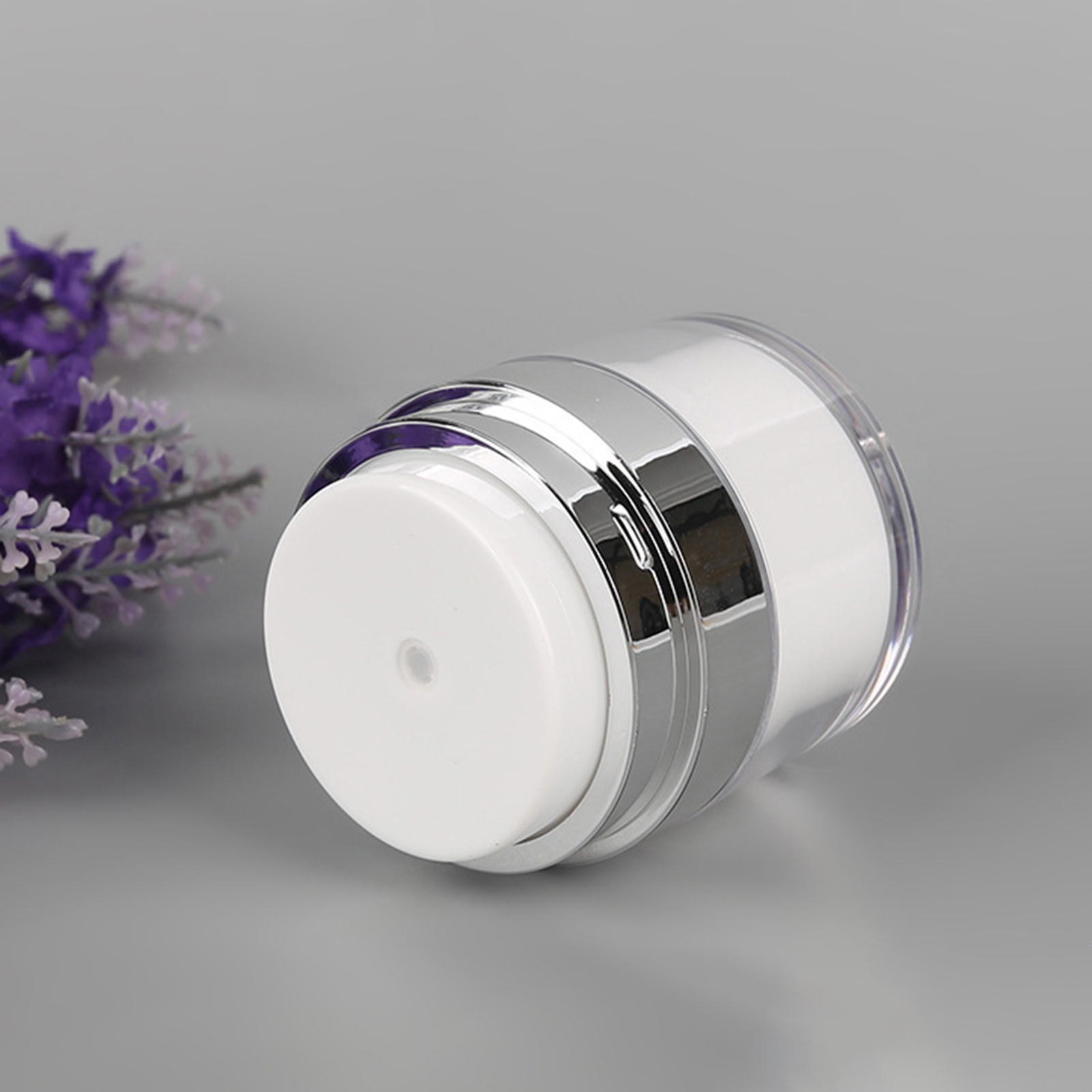 15ml/30ml/50ml Cream Bottle Portable Leak-proof Empty Airless Moisturizer Face Cream Dispenser for Travel. 