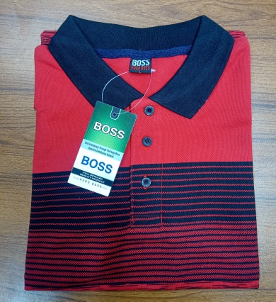 boss red polo