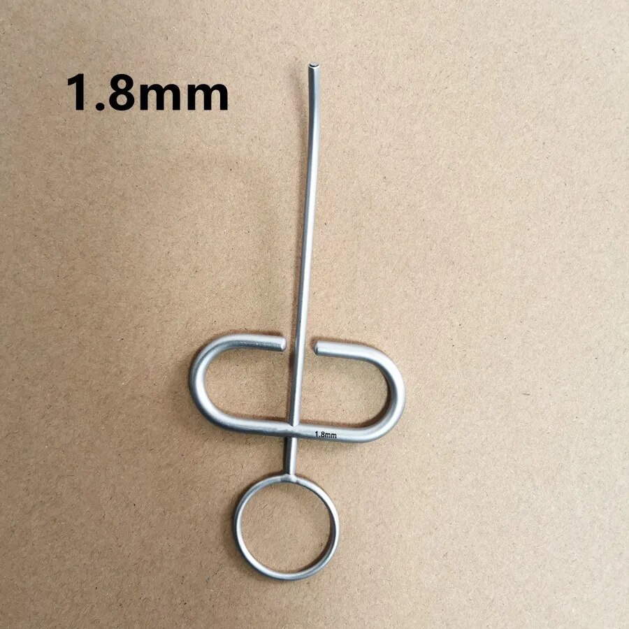 Dental SS Powder MTA Plugger Applicator Bone Implant Collector Scraper Graft Injector Syringe Carrier Curved Head 0.8/1.0/1.2. 