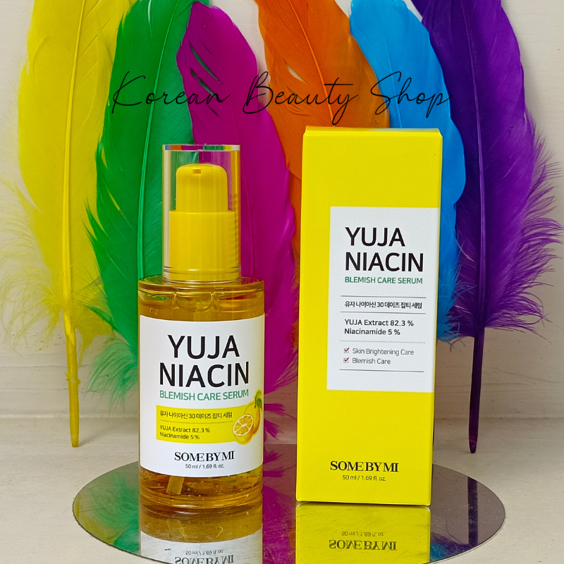 Some By Mi Yuja Niacin Blemish Care Serum. 