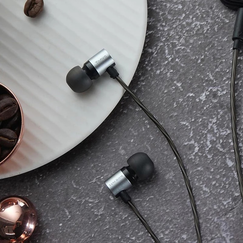 TANCHJIM TANYA DSP HiFi In-ear Earphone IEM Dynamic Driver Stereo Earbuds 3.5mm/TYPE-C Plug Headset with MIC for Android Phone. 