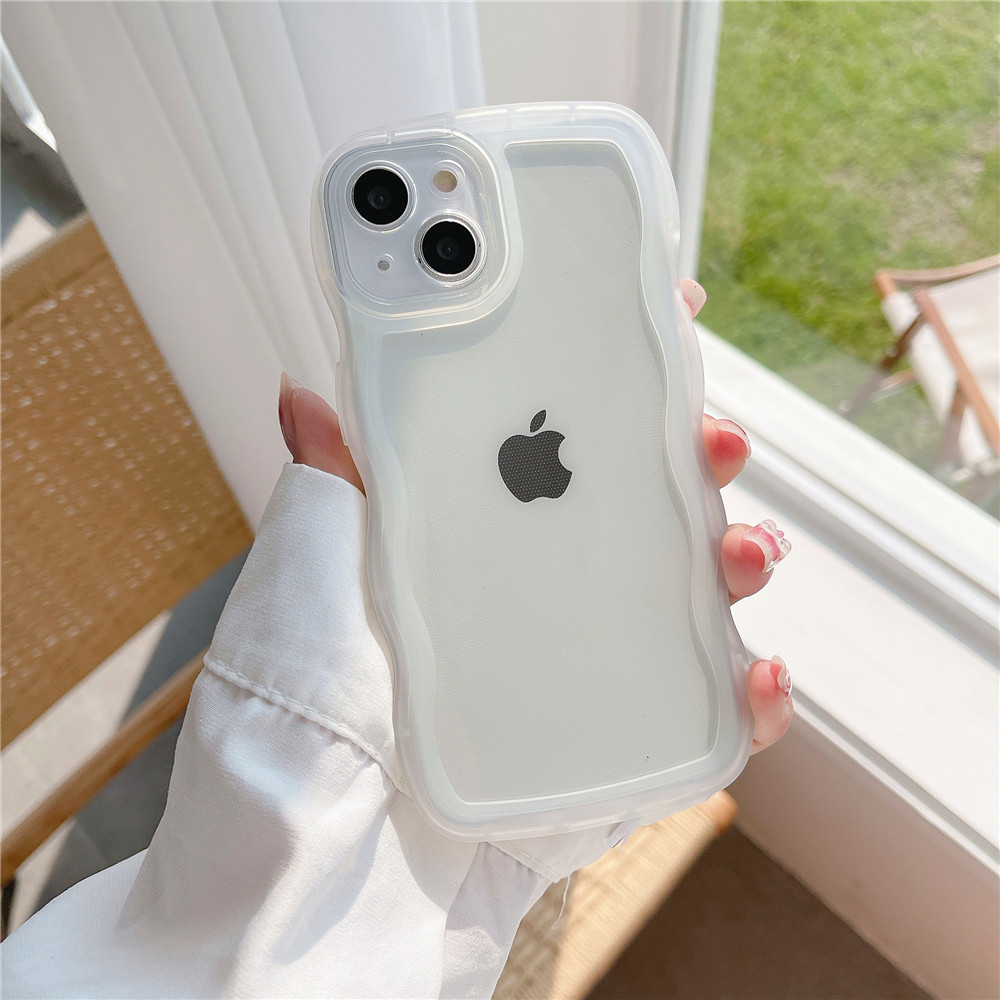 Case Clear Art Wave S Max Pro Maus 13 for iPhone 15 14 Pro Max X XR 7 8 Plx 11 Pro 12 Mini X Silicone Soft Back. 