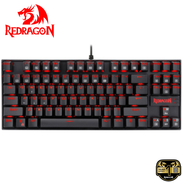 REDRAGON K552 KUMARA RGB MECHANICAL GAMING KEYBOARD. 