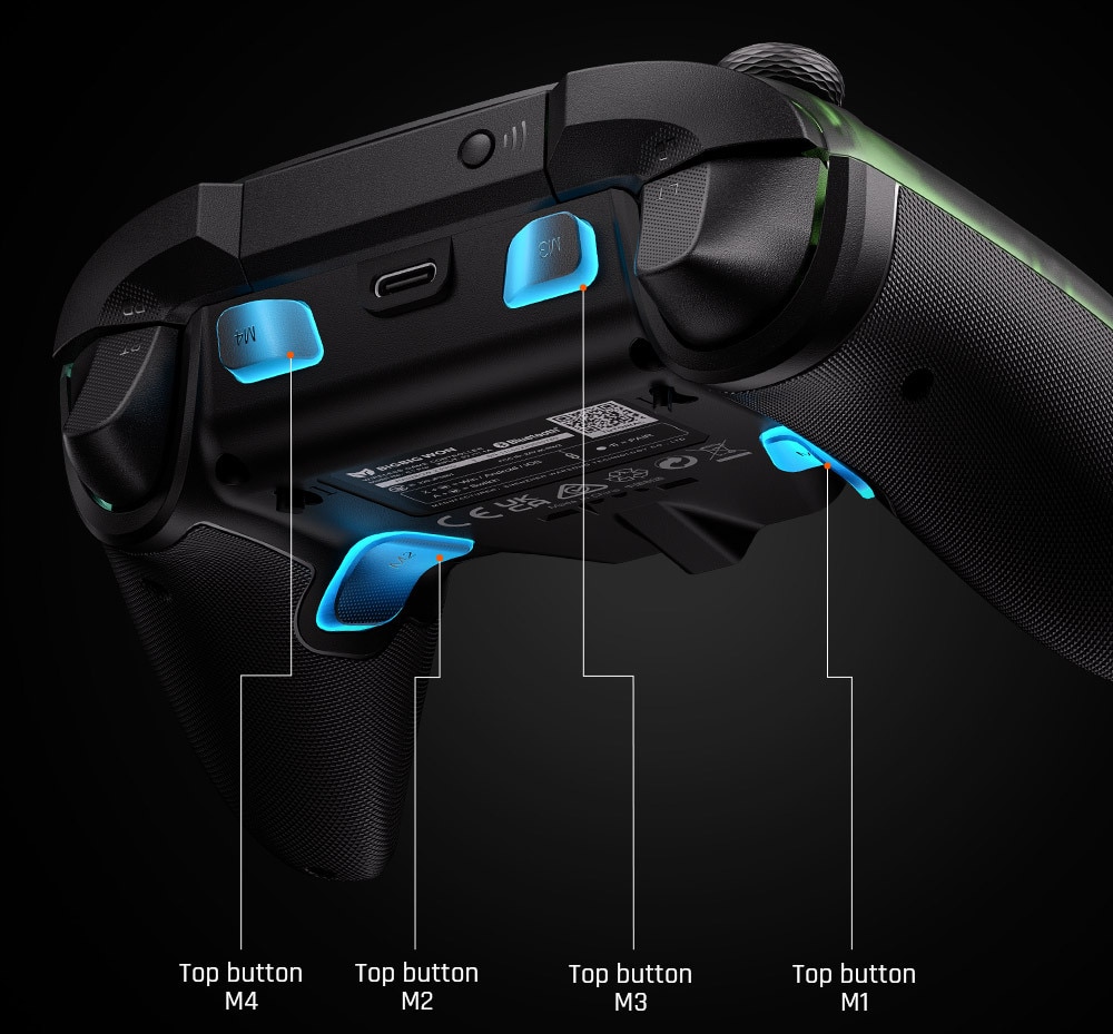 BIGBIG WON Rainbow2 Pro Elite Gaming Controller BT Wireless Connect Gamepad For PC/Nintendo Switch/ANDROID/IOS Mobile Phone. 