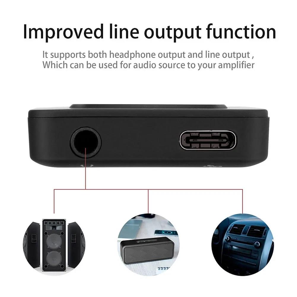 Portable MP3 Player 1.8 Inch Walkmen Type-C Bluetooth 5.4 Compatible E-Books Recording Sports MP4 FM Radio Music Player. 