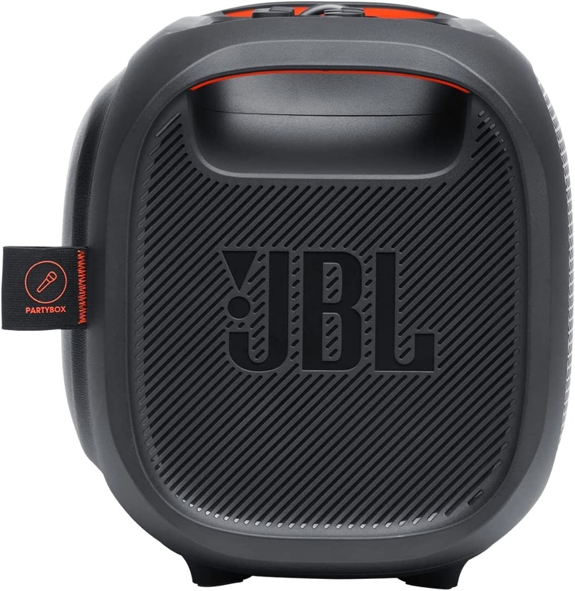JBL PartyBox On-The-Go Portable Party Speaker with Microphone. 