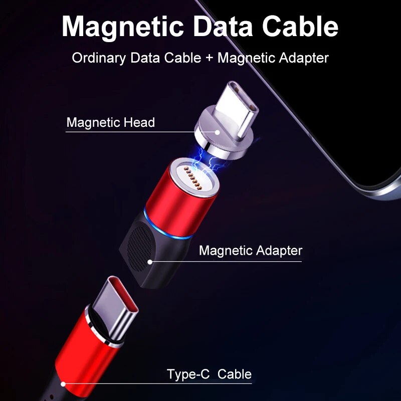 Oppselve Magnetic Charging Data Adapter USB C Micro USB 8 Pin Converter for Huawei iPhone 13 12 Samsung Xiaomo Redmi Smart Phone. 