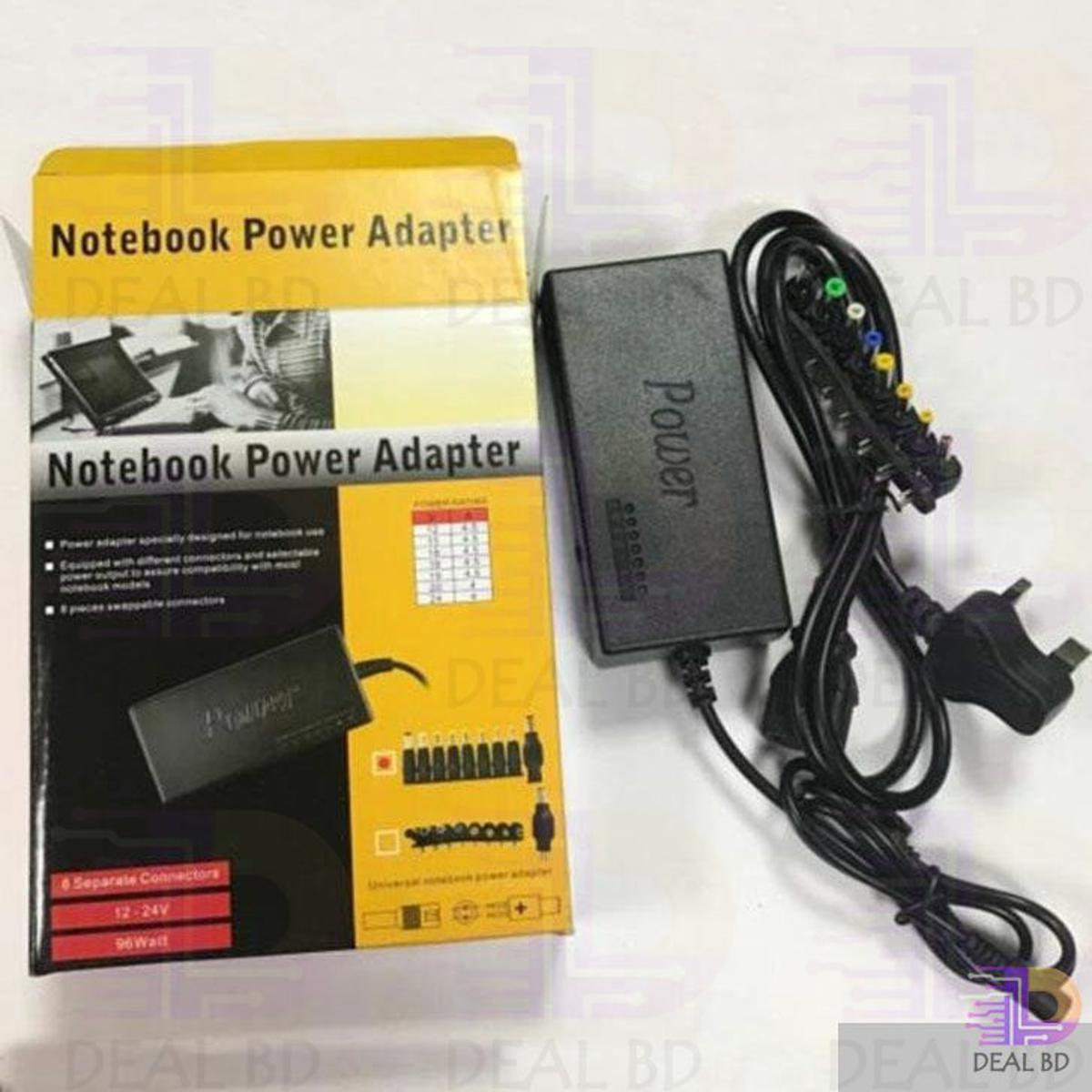 Universal AC 220V To Adjustable DC 12V 15V 16V 18V 19V 20V 22V 24V 4.5A 96W With 8 Separate DC Converter Head Power Adapter Charger For 775 Motor Pump Laptop Notebook Power Adapter