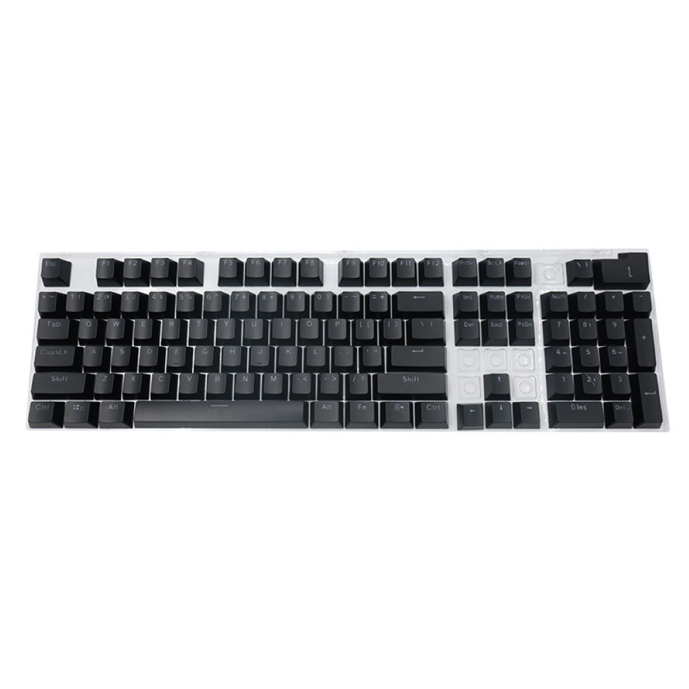 104Pcs/Set Universal Ergonomic Backlit Key Cap Keycaps for Mechanical Keyboard