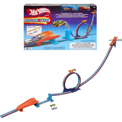 Hot Wheels HPX93 Ultra Hots Downhill Loop Jump Trackset