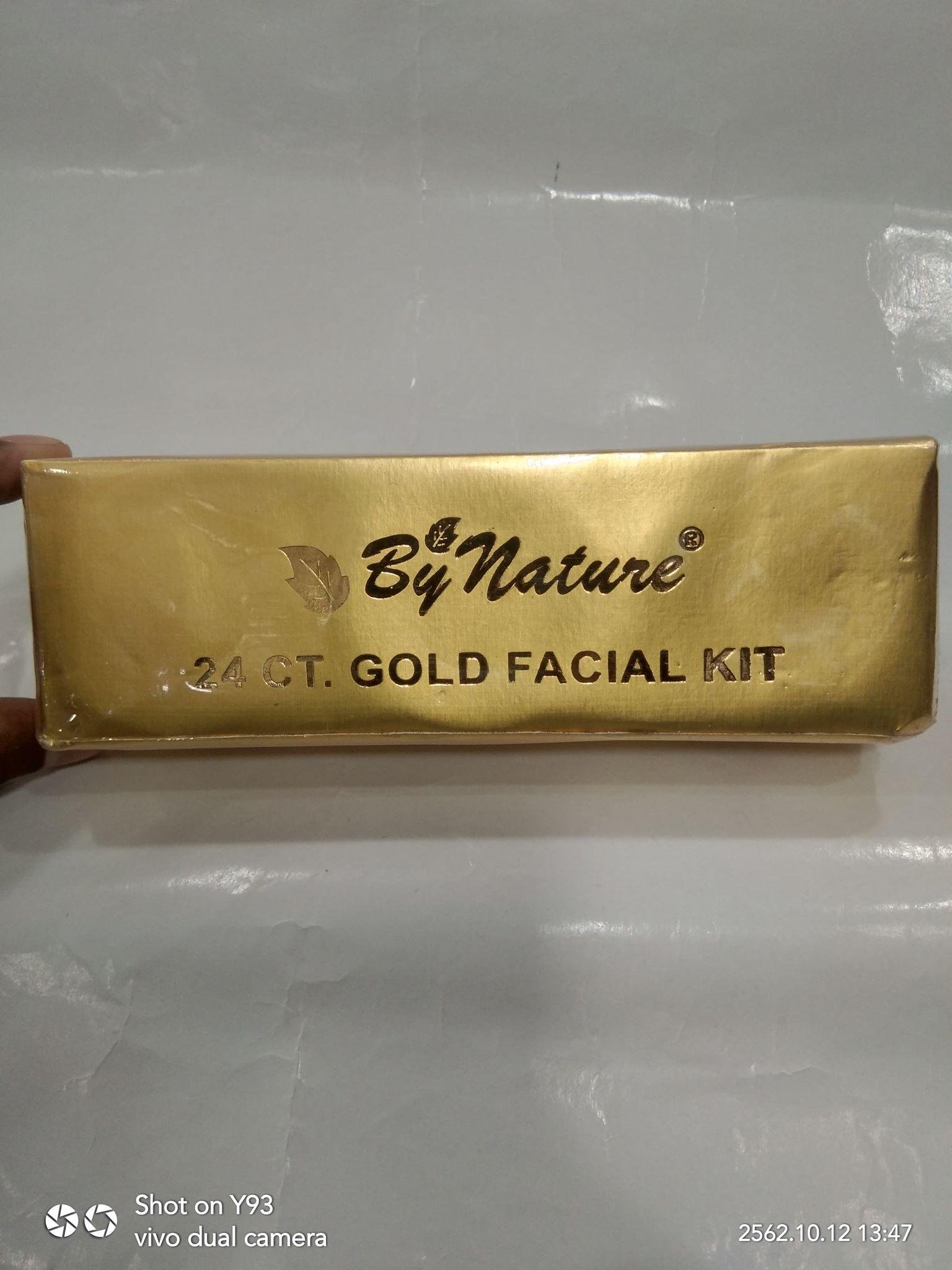 24ct gold facial kit