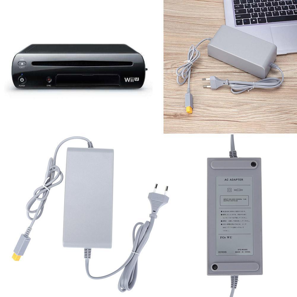 EU Plug AC Power Adapter Power Supply for Nintendo Wii U Game Console. 