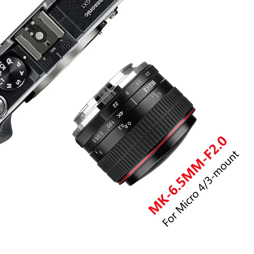 Meike MK-6.5mm F2.0 APS-C Ultra Wide Circular Fisheyes Lens for E/X/EF-M/M43 Mount. 