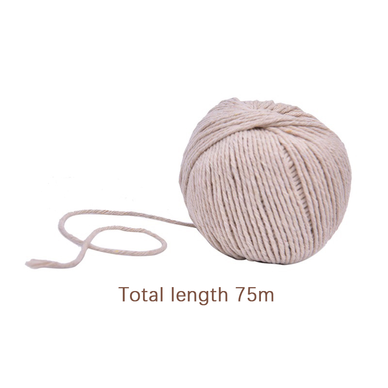 Cooking Tools Butcher's Cotton Twine Meat Barbecue Strings Meat Sausage Tie Rope. 