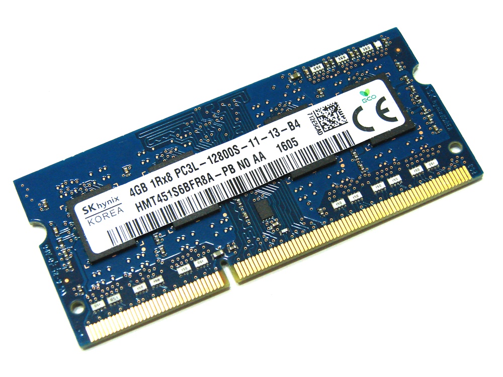 SK Hynix DDR3 Ram 4GB PC3L 1600MHz Laptop Memory. 