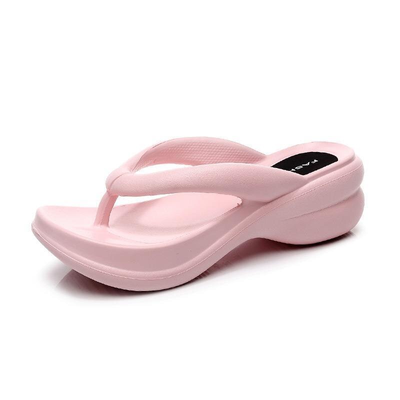 Beach Soft Sole Women's Slippers Shoes Fashion Family Slippers For Home Anti-Slip Thick Soled Footwear Slippers Women Female