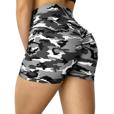 Camo cheap yoga shorts