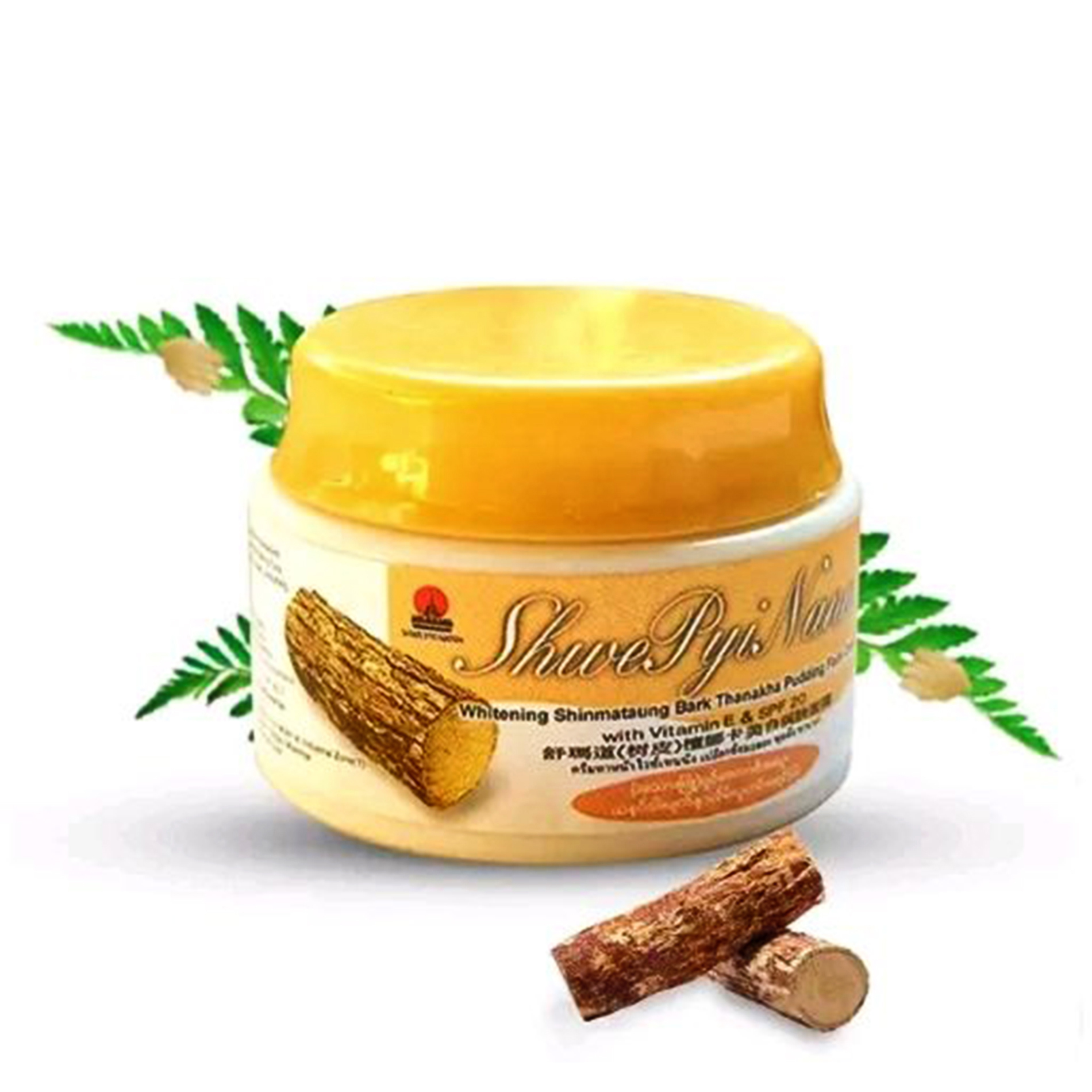 Thanaka Pudding Face cream-25ml Made in Myanmar. 
