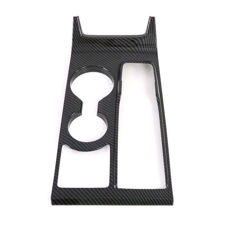 ABS Carbon Fiber Central Console Gear Shift Box Panel Cover Trim for 2019-2020