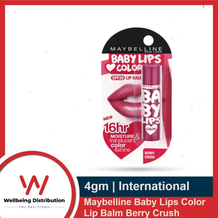 Maybelline Baby Lips Color Lip Balm SPF 20, Pink Lolita, 57 OFF