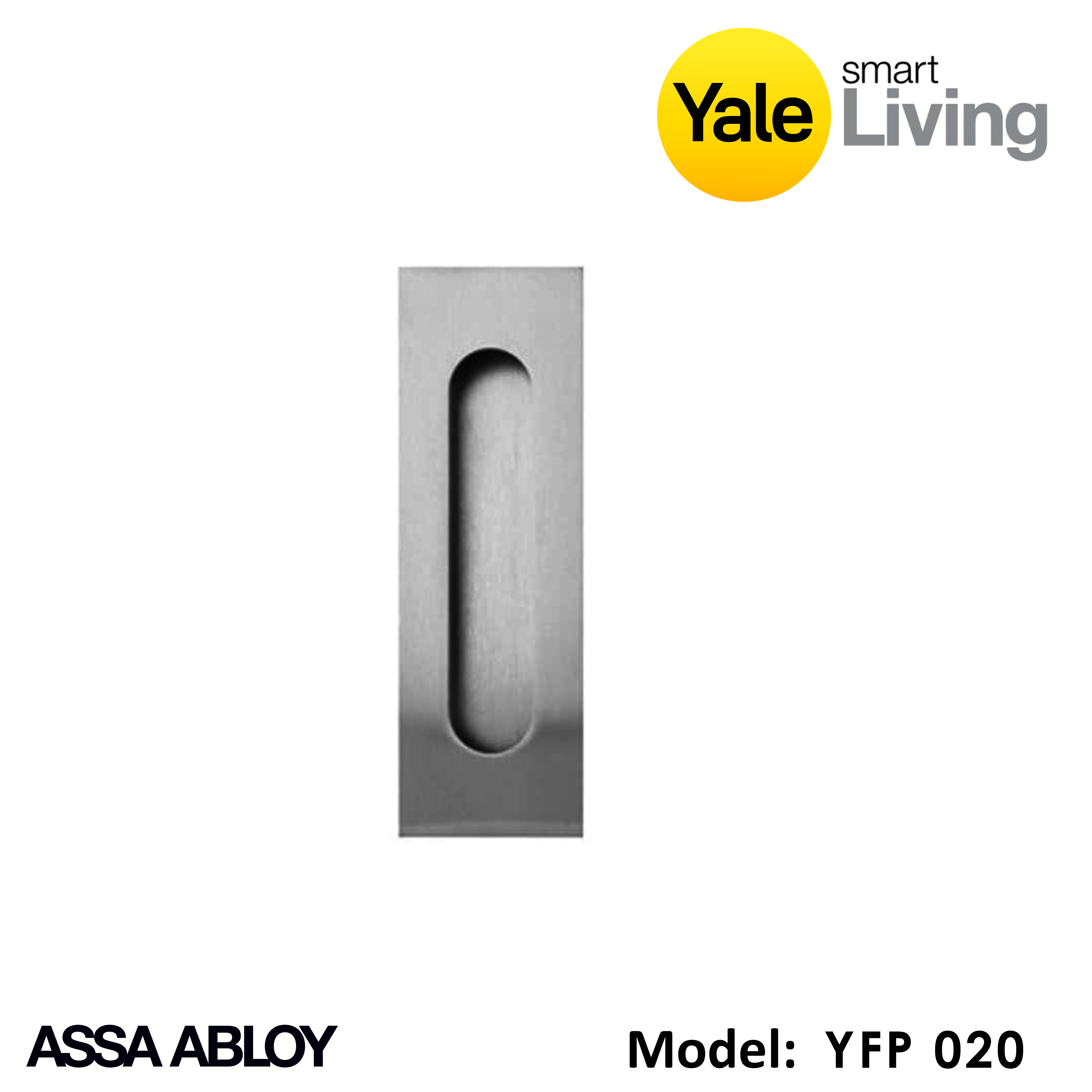 Yale High Security Door Lock Flush Inset Flush Furniture Handle Yale Brand YFP020 hardware & locks