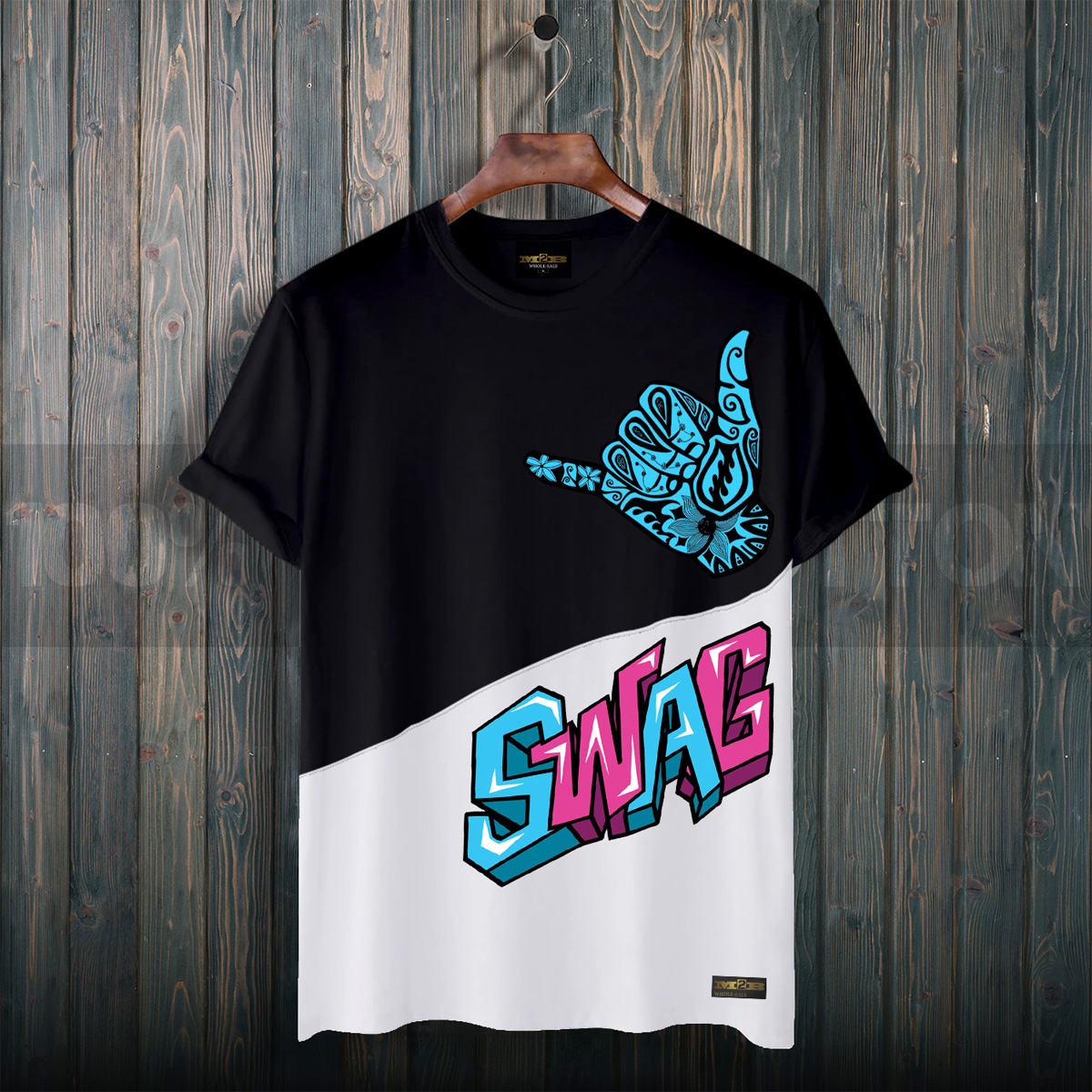 Swag Mens 50/50 Street ware T-shirts 