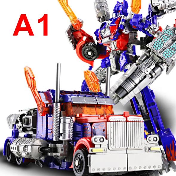optimus prime robot car