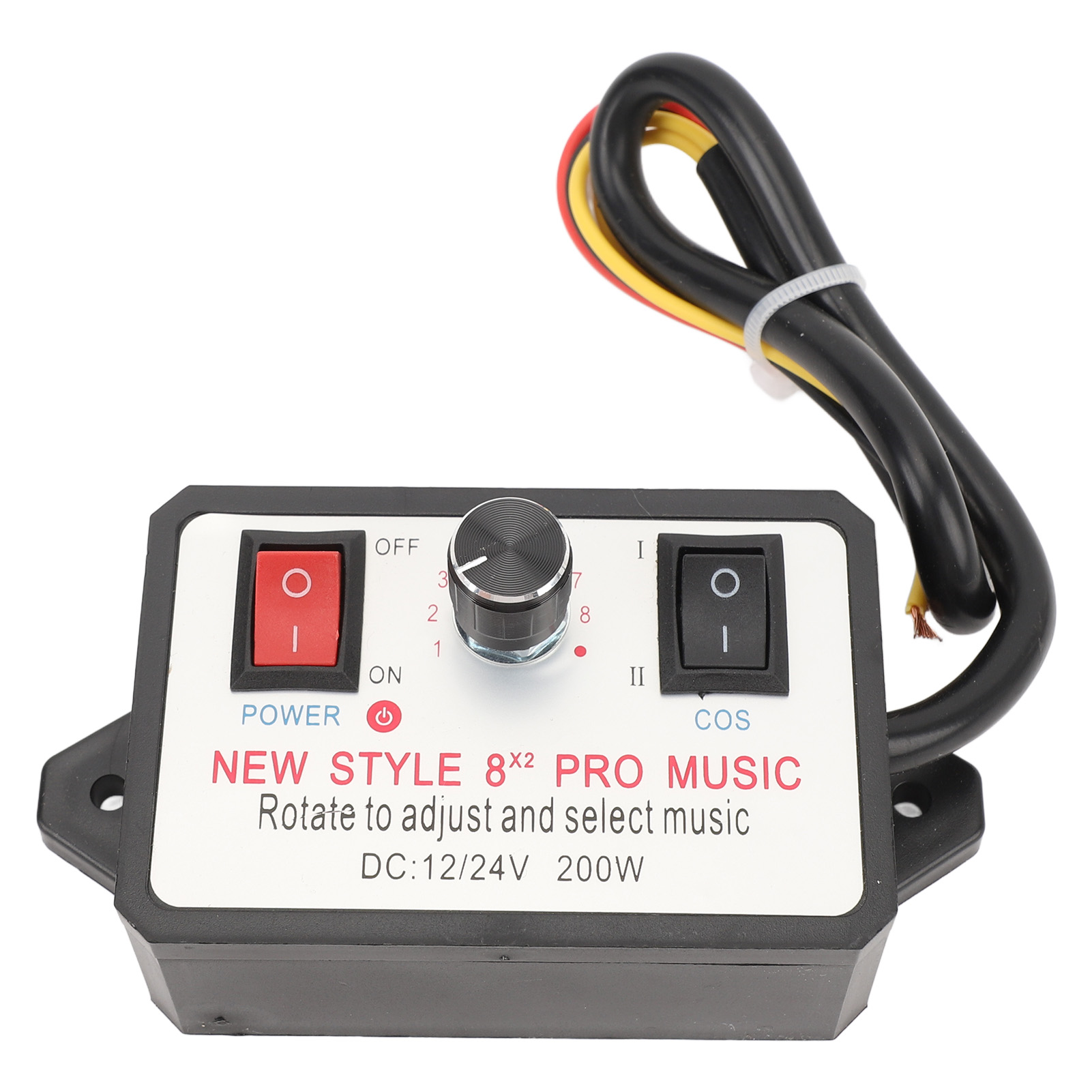 Dual Tone Horn Speaker Controller 16 Sound Effect Stable Voltage Easy To Use 12V 24V Car Horn Controller for Motorcycles Cars Vans Yachts. 