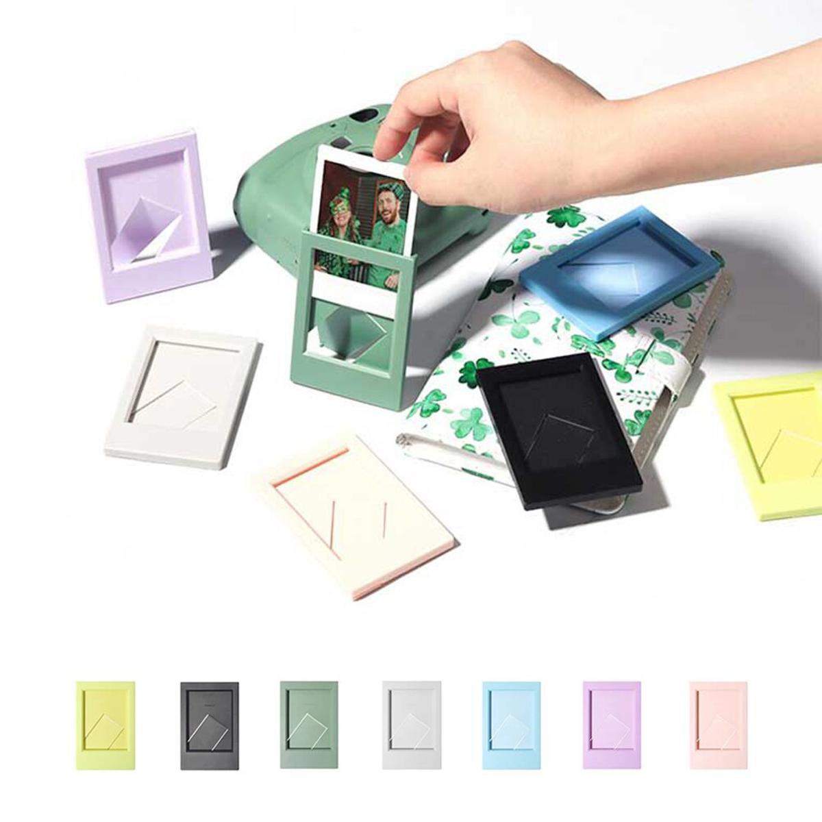 3inch Mini Classic Photo Frame Desktop Photocard Holder For Polaroid Photo Frame Stand Scrapbook Table Decoration DIY Gifts