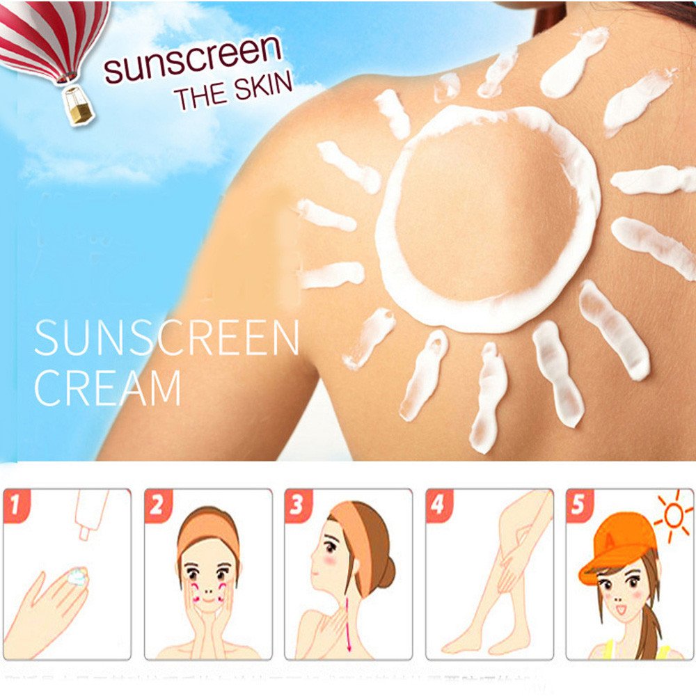 Disaar SPF90 Oil-Free Sunscreen Cream 40g | Instant Protection UVA UVB Foundation PA+++. 
