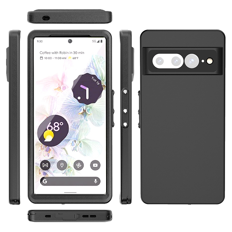 （COD Available)For Google Pixel 7 RedPepper PC + TPU Waterproof Phone Case. 