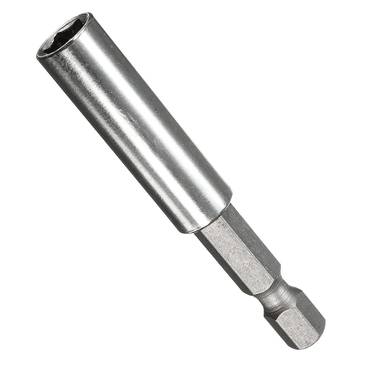 10Pcs 1/4'' Hex Shank Magnetic Extension Socket Drill Bit Holder Power Tools -. 