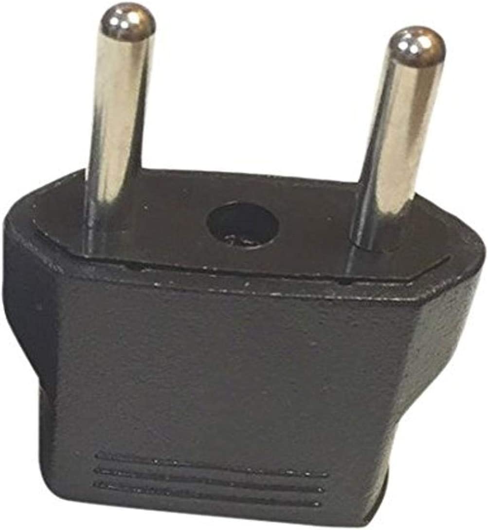 US to Flat Pin To Eu 2 Round Pin Plug socket Adapter USA to Euro wall Charger Outlet socket 1pcs. 