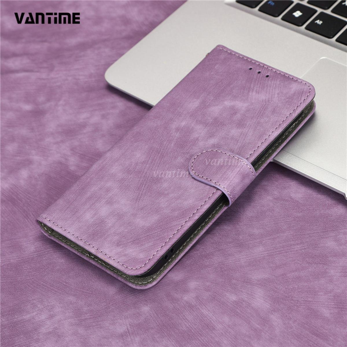 Vantime for OPPO A18 A38 A58 A78 4G 5G Multi-functional PU Leather Phone Case Wallet RFID Blocking Cover