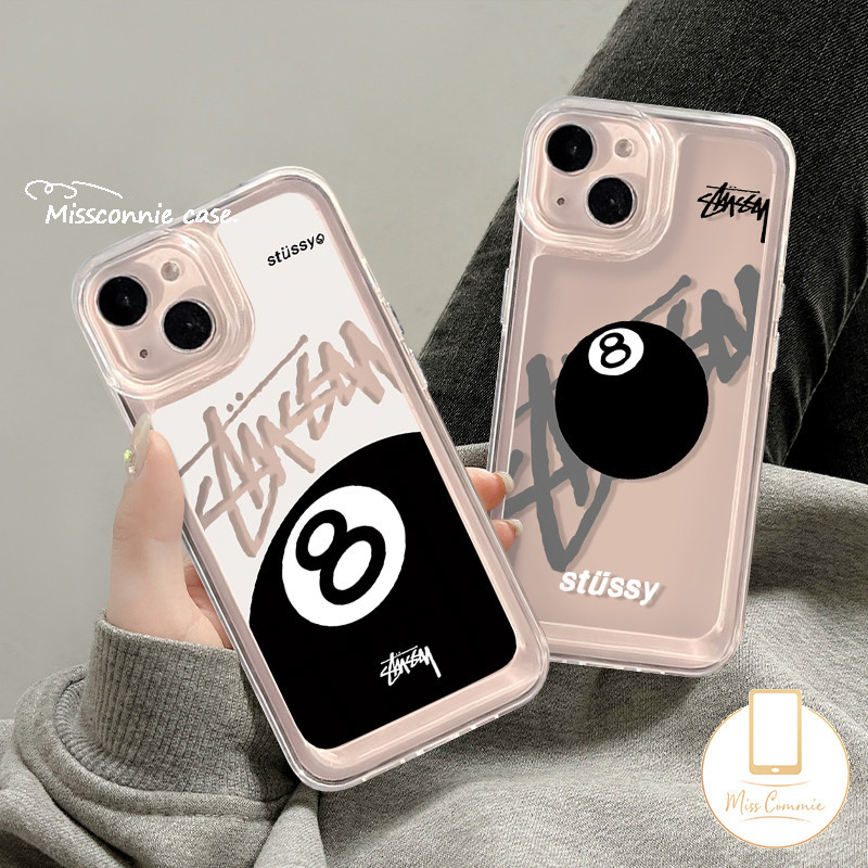 Trendy Brand Stussy Graffiti Letters Case for Redmi 12C 9 12 9C 10A A1 10C 10 13C A2 9A 9T Note 11s 10s 11 8 13 10 12 9 Pro Max Poco X5 X6 C65 Mi 11 12 Lite Transparent Soft Cover. 